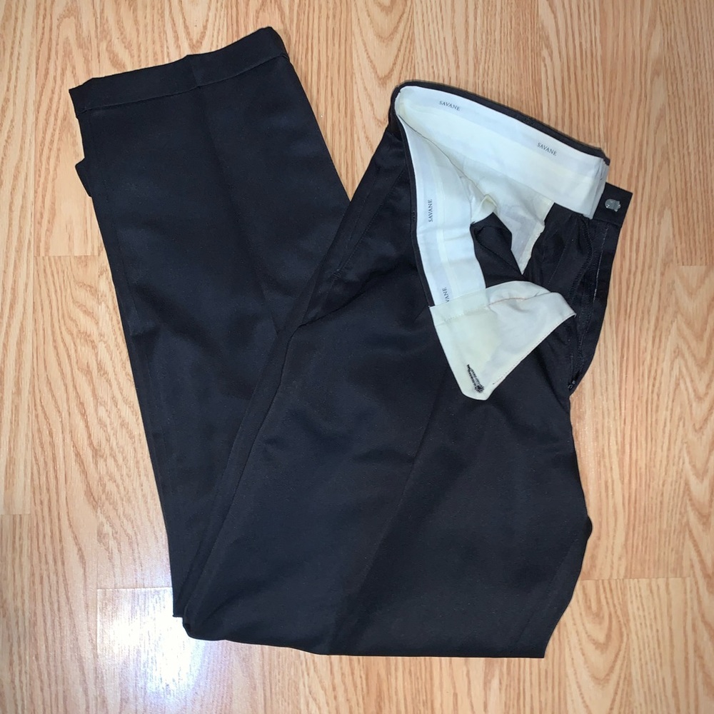Savane Men’s black dress pants